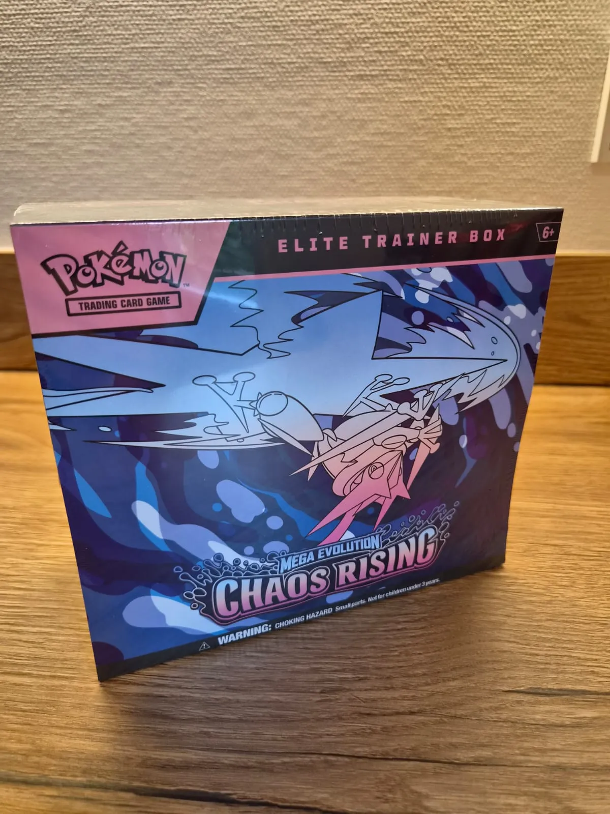 Pokémon Chaos Rising Elite Trainer Box uit de Mega Evolution uitbreiding