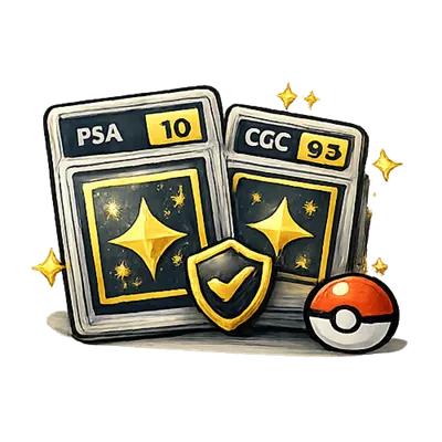 PSA en CGC grading van Pokémon kaarten