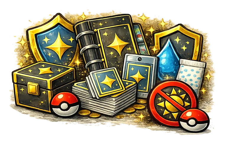 Pokémon kaarten veilig bewaren met sleeves, toploaders, binders en opslagboxen