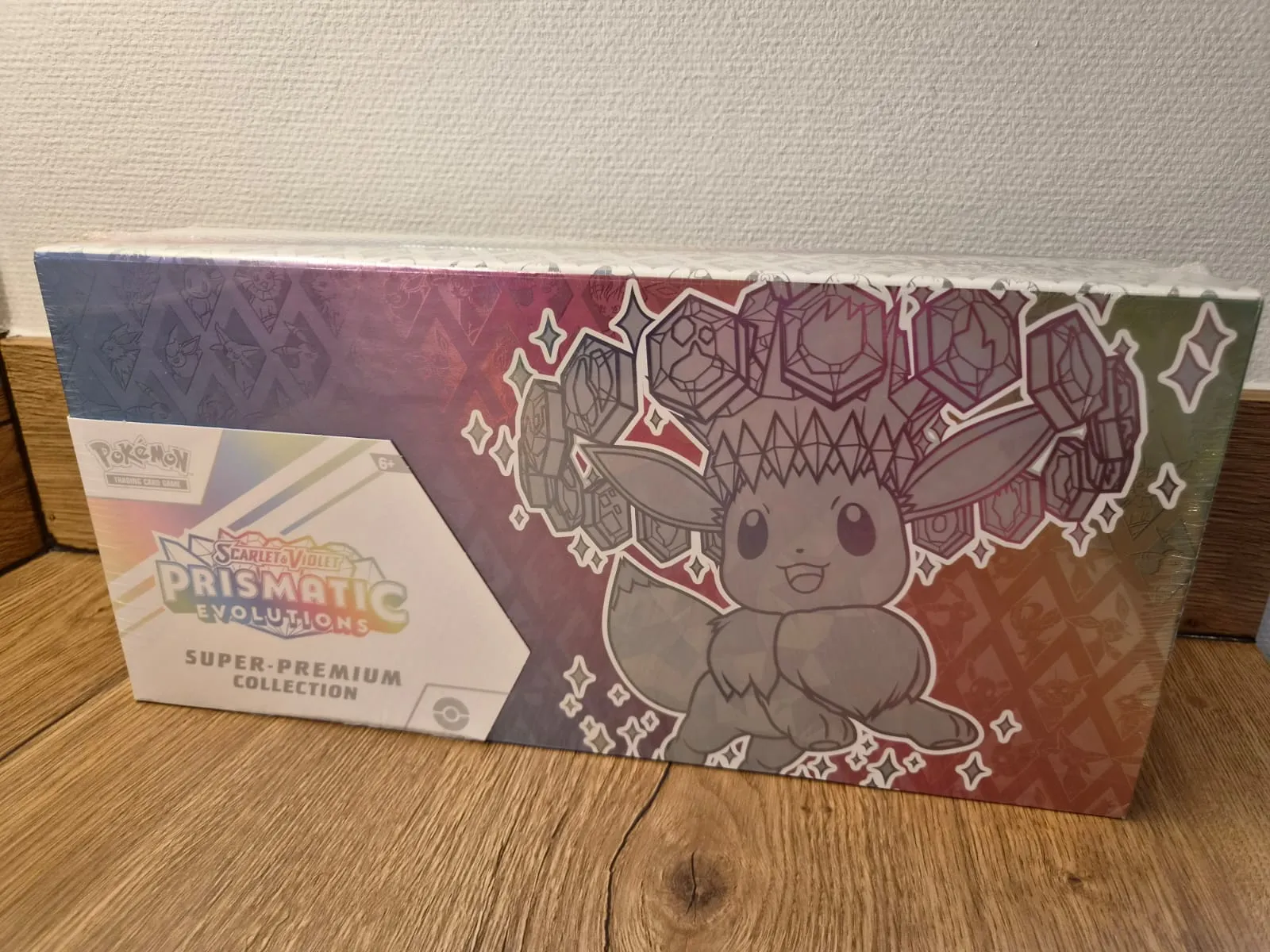 Pokémon Prismatic Evolutions Super-Premium Collection verzamelbox sealed product