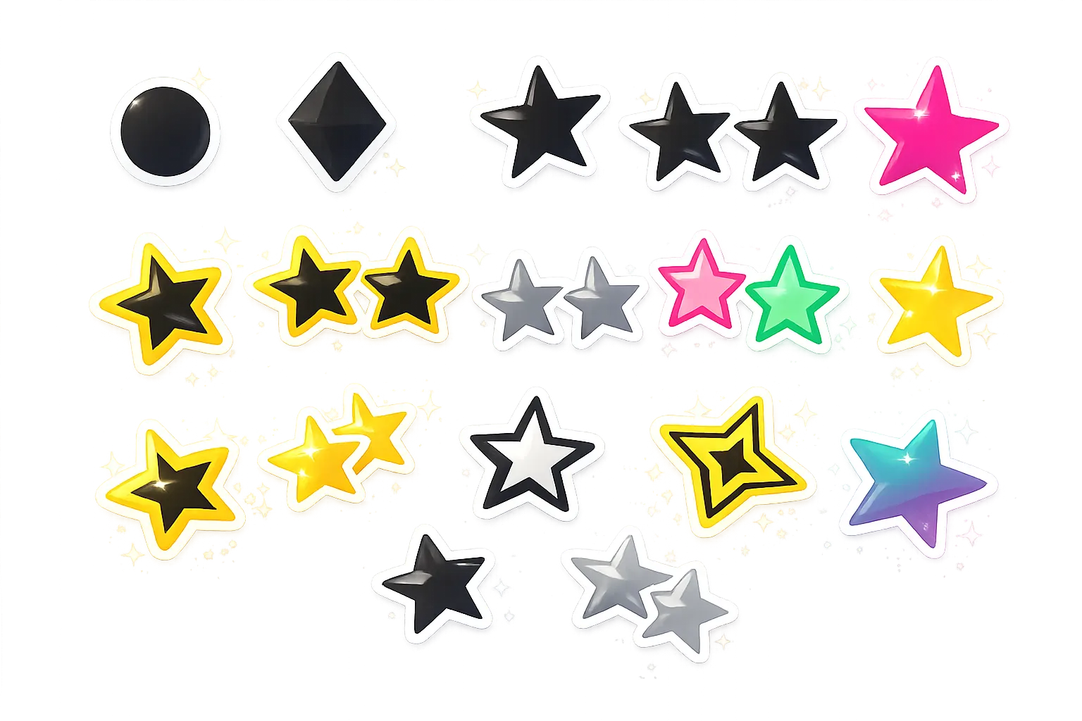 Pokémon rarity symbolen overzicht
