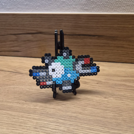Handgemaakte Pokémon Magnemite strijkkralen decoratie