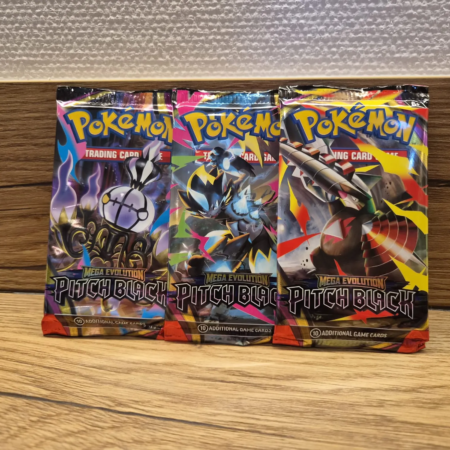 Pokémon Mega Evolution Pitch Black Booster Pack met willekeurig artwork