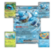 Pokémon 151 Blooming Waters kaarten met Venusaur ex, Blastoise ex, Bulbasaur, Squirtle en oversized Blastoise ex