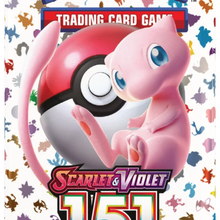 Pokémon Scarlet & Violet 151 booster pack met Mew artwork