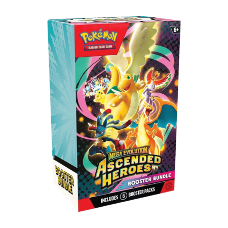Pokémon TCG Mega Evolution Ascended Heroes Booster Bundle met 6 boosterpacks