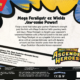 Achterkant van de Pokémon Ascended Heroes Mega Feraligatr ex Box met productinformatie en inhoud