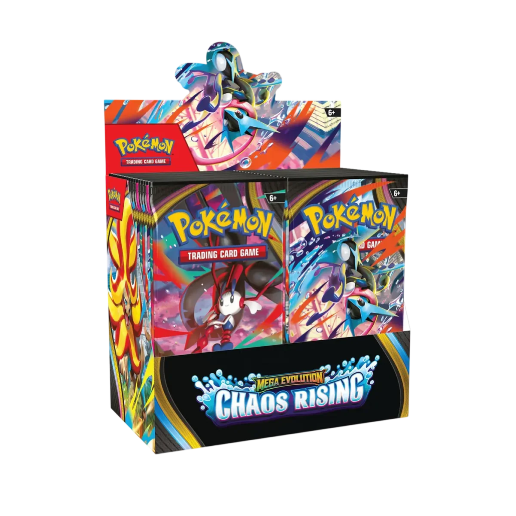 Pokémon TCG Mega Evolution Chaos Rising Booster Box met 36 booster packs