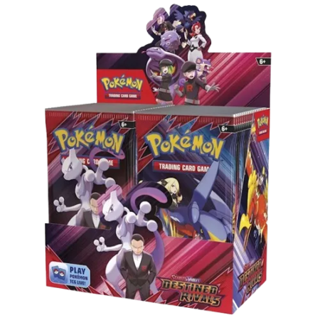 Pokémon Destined Rivals Booster Box met 36 booster packs