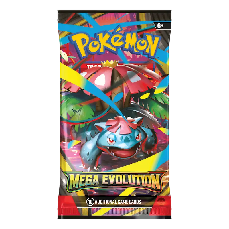 Pokémon Mega Evolution Booster Pack met Mega Venusaur artwork