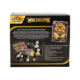 Achterkant van de Pokémon Mega Evolution Gardevoir Elite Trainer Box met inhoud en Alakazam promokaart