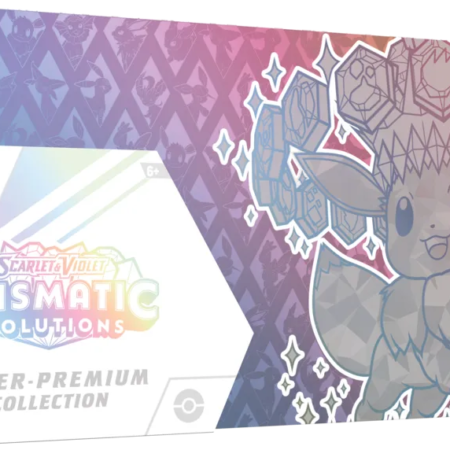 Pokémon Prismatic Evolutions Super-Premium Collection met Eevee artwork