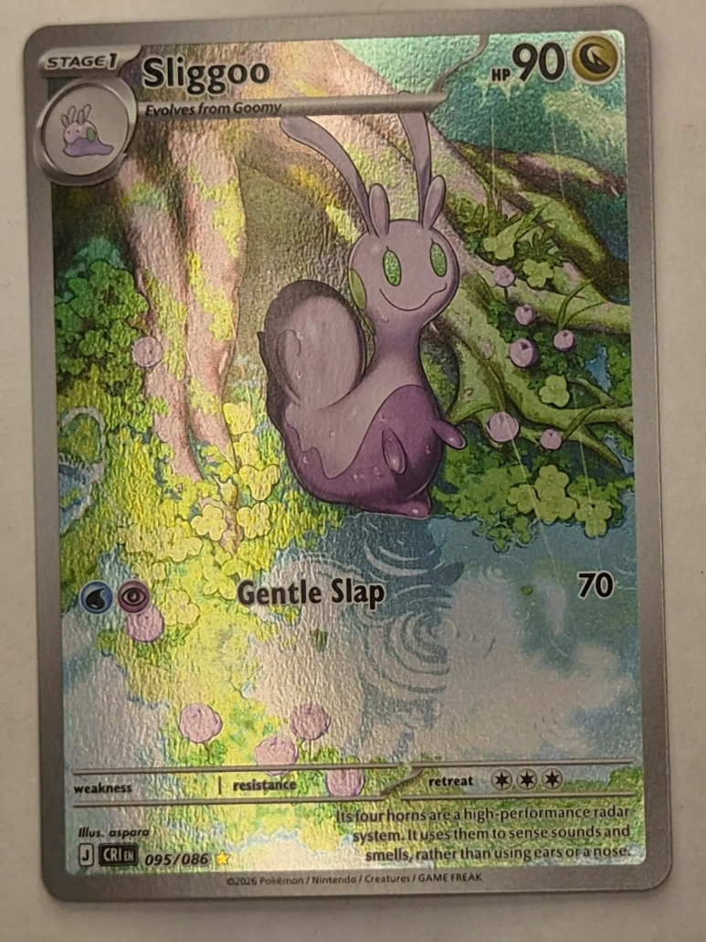 Sliggoo 095/086 Illustration Rare uit Pokémon Mega Evolution Chaos Rising