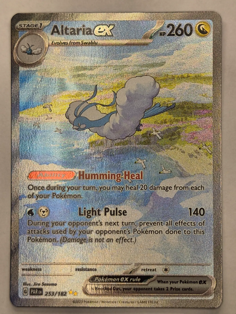 Voorkant van Altaria ex 253/182 Special Illustration Rare uit Paradox Rift
