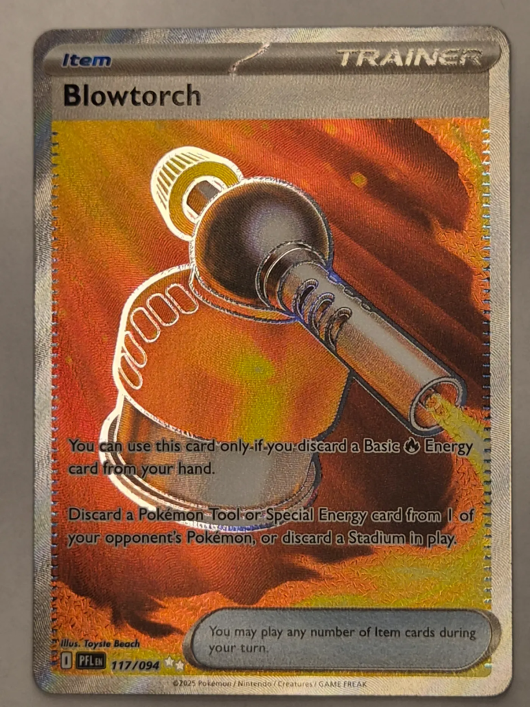 Voorkant van Blowtorch 117/094 Ultra Rare uit Phantasmal Flames