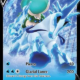 Voorkant van Ice Rider Calyrex V 045/198 Holo Rare V uit Chilling Reign
