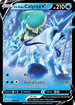 Ice Rider Calyrex V 045/198 – Chilling Reign
