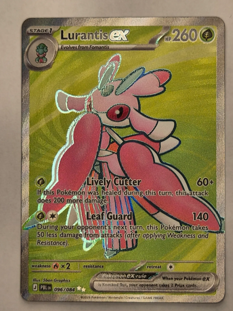 Voorkant van Lurantis ex 096/084 Ultra Rare uit Pitch Black