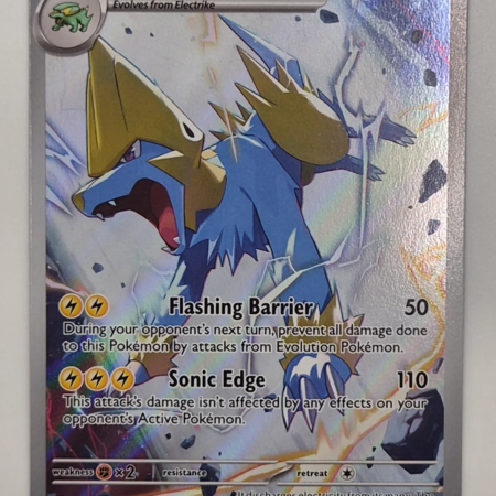 Voorkant van Manectric 089/084 Illustration rare uit Pitch Black