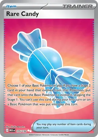 Rare Candy 175/132 – Mega Evolution
