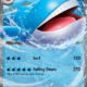 Voorkant van Wailord ex 016/084 Double rare uit Pitch Black
