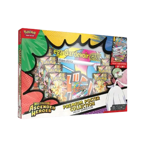 Ascended Heroes Mega Gardevoir ex Premium Poster Collection