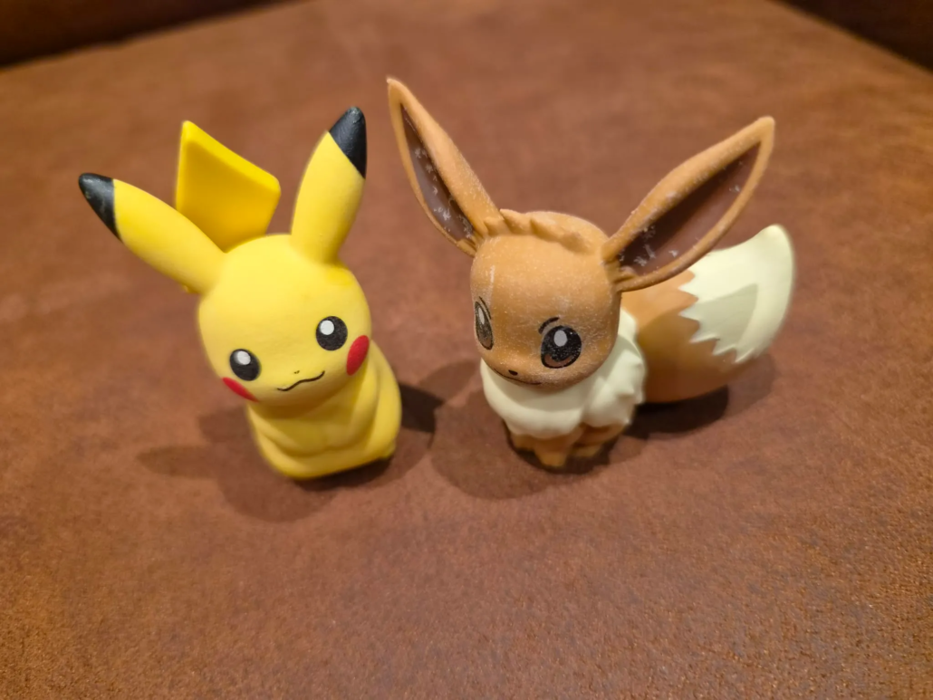 Pokémon Back to School gummetjes set met Pikachu en Eevee