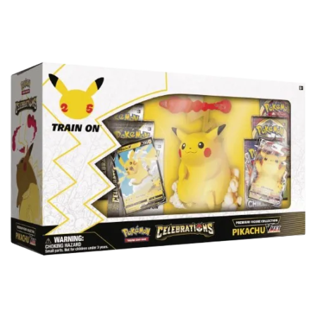 Pokémon Celebrations Pikachu VMAX Premium Figure Collection 25th Anniversary