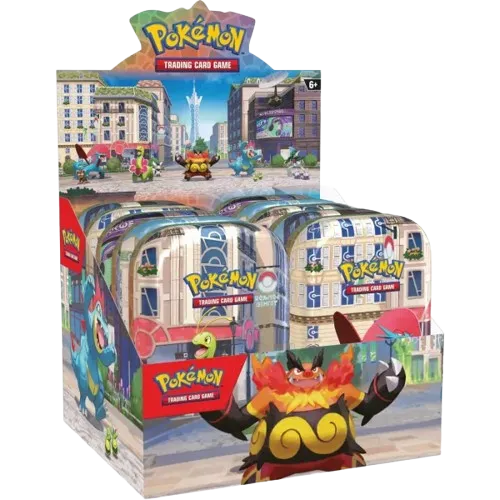 Lumiose City Mini Tin Display – 10 Tins
