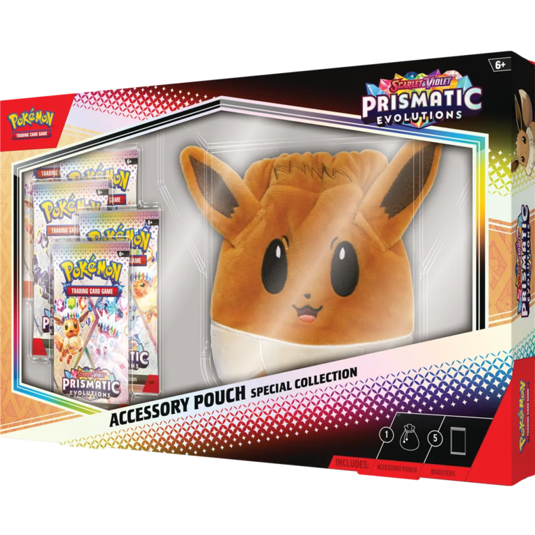 Prismatic Evolutions Eevee Accessory Pouch Collection